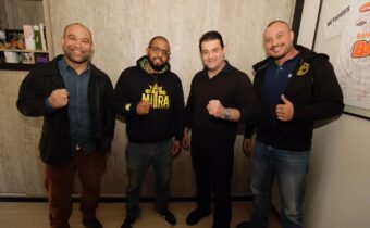Amaro recebe visita de integrantes da Federação Paranaense de Jiu Jitsu